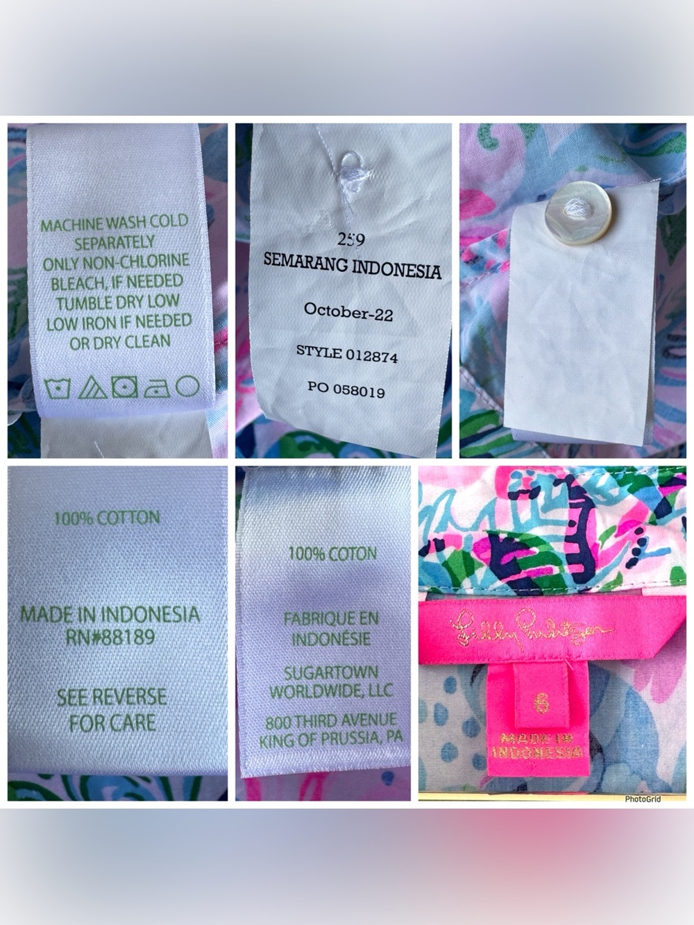 Lilly Pulitzer Tassie Midi Dress in Mandevilla Baby Paradise Petals 6 - Picture 8 of 11